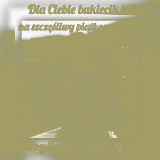 Bukiet koniczynek dla piątek 13-go